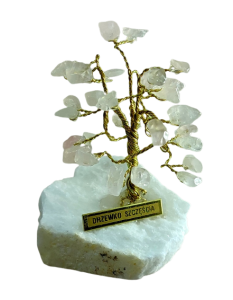 Drzewko Szczęścia z  Kwarcem Różowym