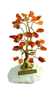 Drzewko szczęścia Karneol