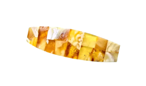 Spinka do włosów z bursztynem bałtyckim